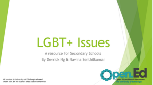 LGBT resource screenshot