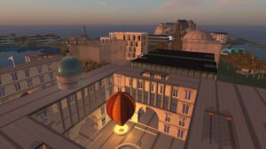 Old-College recreation in Second Life