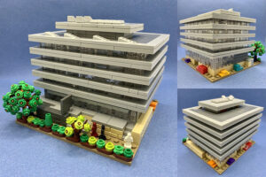 Lego model of the Main Library