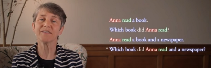 Professor Caroline Heycock talking