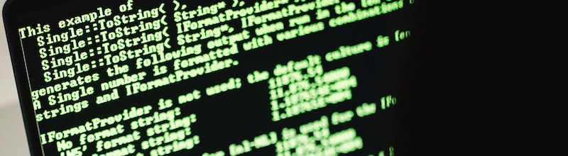 Strings of code